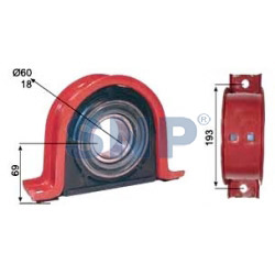 42532295 SHAFT BEARING 60 MM