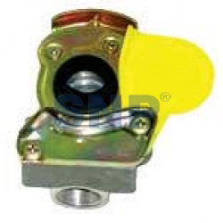 SCANIA COUPLING HEAD, YELLOW
 ( AUTOMATIC ) M 22 X 1,5 SC.76118